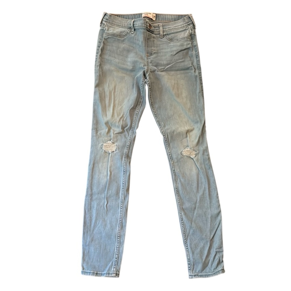 ABERCROMBIE KIDS mid-rise pull jean leggings 15/16